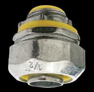 Conector Liquid-Tight de zinc tipo recto